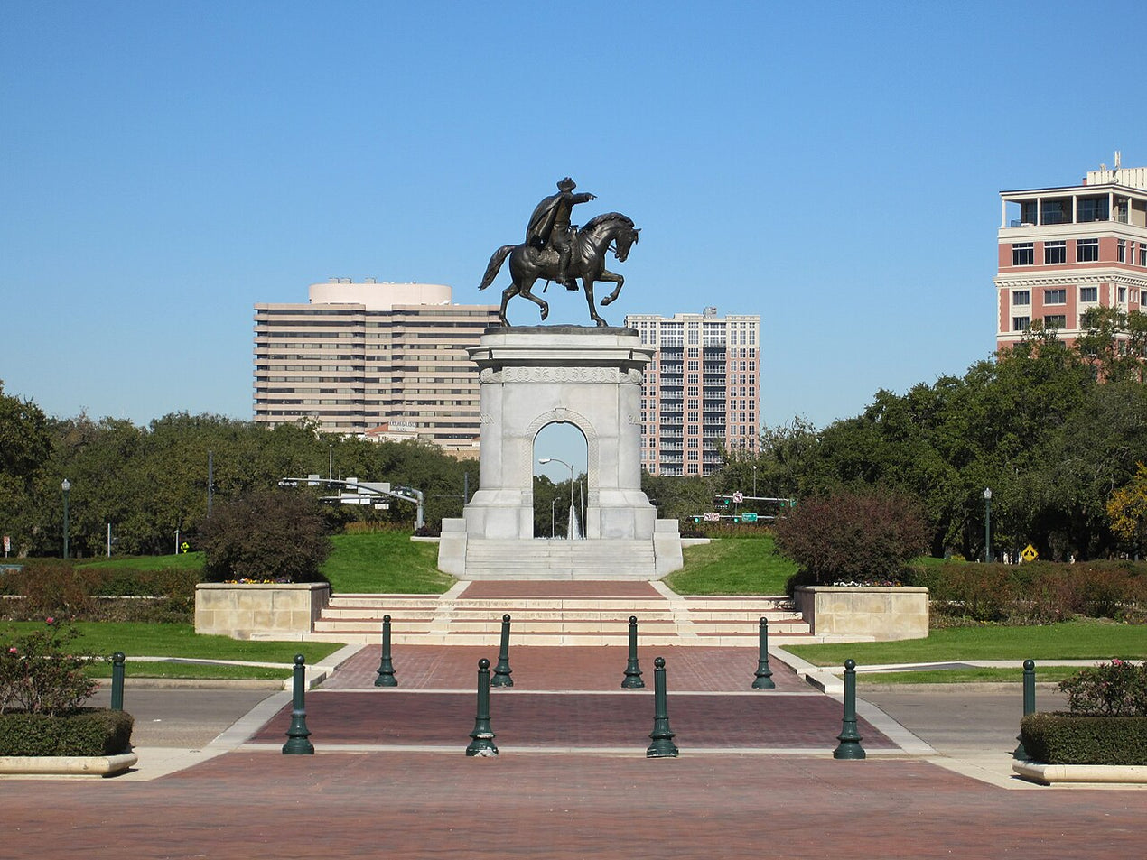 Hermann Park Sam Houston Monument