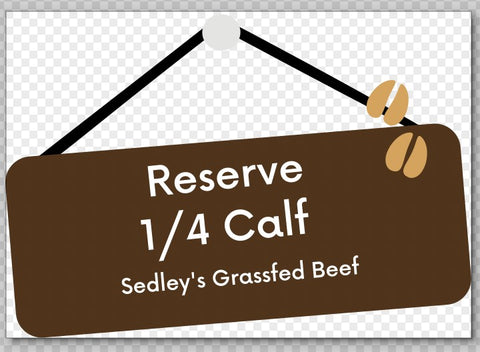 Sedleys Quarter Calf - Now only $1500 while supplies last!