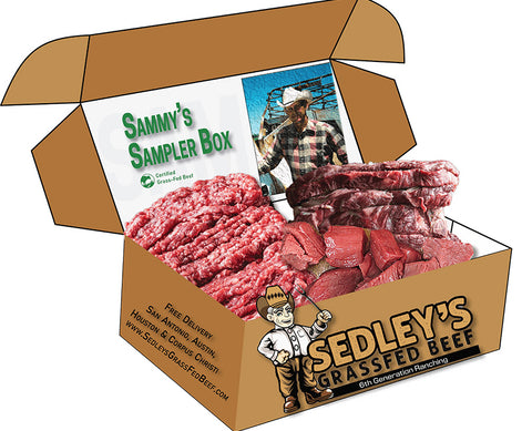 Sammys Sampler Box Sedleys Grassfed Beef